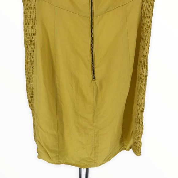 ASTR the Label Renata Yellow Lemon Ruffle Off Shoulder Mini Dress size Large - Picture 8 of 12